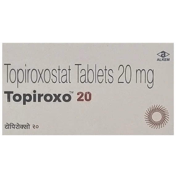topiroxo 20mg tablet 10's